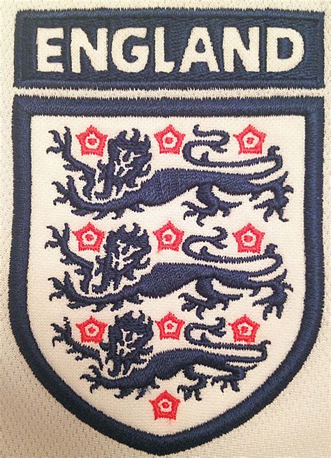 England Badge Full Circle Embroidery Designs