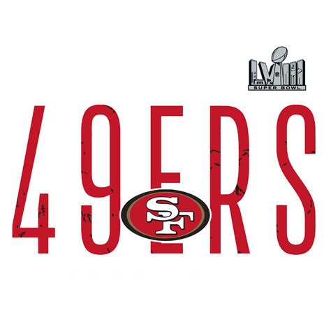 San Francisco 49ers Super Bowl Lviii Cheer Section Svg Inspire Uplift