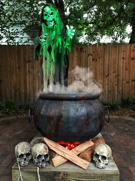 32 Witch Cauldron Halloween Decor Ideas Digsdigs