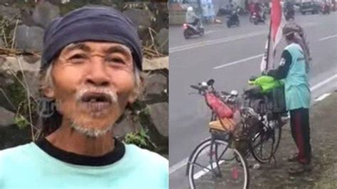 Viral Kakek 70 Tahun Naik Sepeda Onthel Untuk Mudik Dari Demak Ke