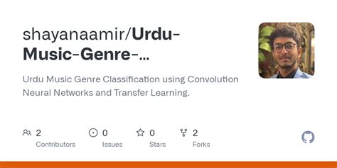 Github Shayanaamirurdu Music Genre Classification Urdu Music Genre