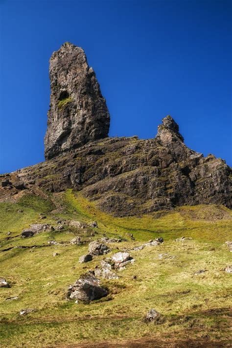 Old Man Of Storr On The Isle Of Skye In Scotland Stock Image Image Of