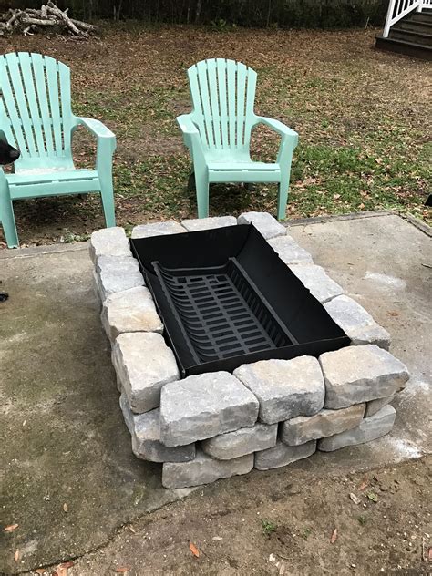 If you're wondering how to build a fire pit — we'll show you how! Inexpensive Fire Pit made from a 55 Gallon Drum, a grate ...