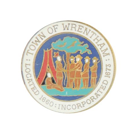 Town Of Wrentham Massachusetts Seal
