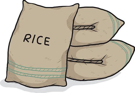 Best Rice Bag Illustrations Royalty Free Vector Graphics And Clip Art