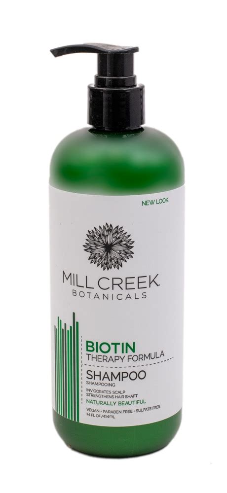 Mill Creek Botanicals Biotin Therapy Formula Shampoo 14 Fl Oz Vitacost