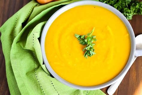 Easy Healthy Pumpkin Soup Recipe Made With Almond Milk