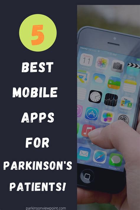 Mobile Apps For Parkinsons Patients Parkinsons Parkinsons Disease