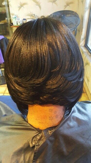 Glue In Weave Styled Glue In Weave Quick Weave Weave Style Bobs