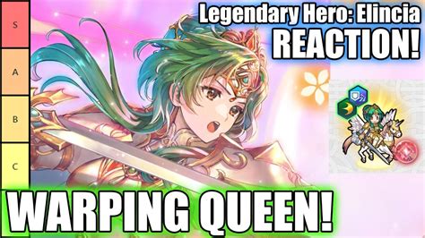 L Elincia Is Finally Here Everyone Gets Warp Legendary Elincia Tier List And Reaction