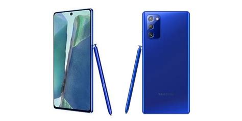 Samsung Galaxy Note 20 Mystic Blue Color Variant Launched In India