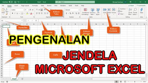 Pengenalan Jendela Microsoft Excel Part 1 YouTube
