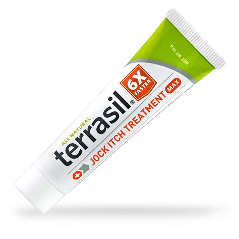 Buy Terrasil® Jock Itch Cream Treatment Max Strength With All Natural
