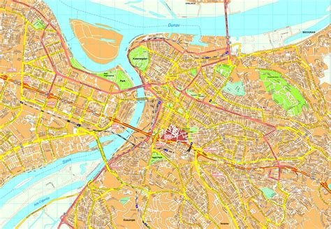 Beograd Vector Map Order And Download Beograd Vector Map