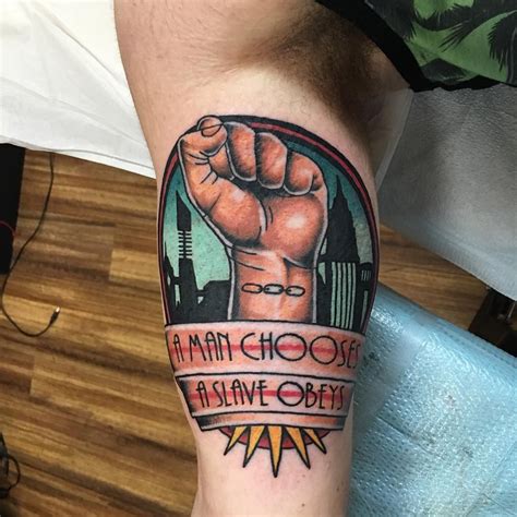Bioshock Tattoo Done Today By Chris Rogers Bleedbluetattoo Lexington Ky