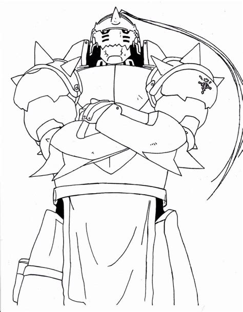Desenhos De Fullmetal Alchemist Para Colorir Aniyuki