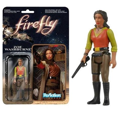 This Is A Zoe Washburne Firefly Action Figure That Is Produced By Funko