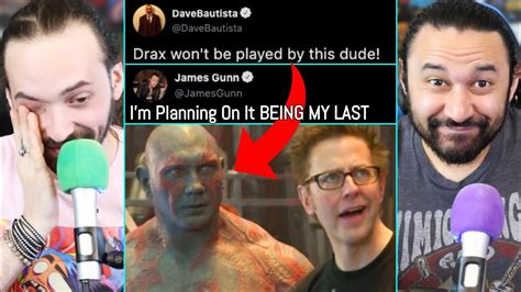 James Gunn And Dave Bautista Leaving Marvel After Guardians 3 The