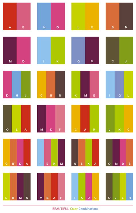 Color Schemes Цветовые сочетания Схема смешивания цветов Сочетание