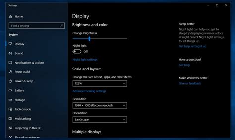 Cara Setting Brightness Windows 10