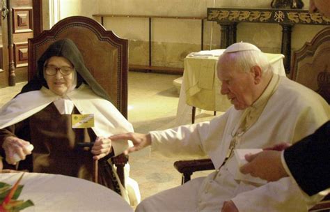 Web Fatima Apparitions Sister Lucia Pope John Paul Ii Arturo Mari Afp La Luz De Maria