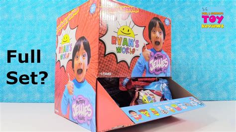 Ryans World Mystery Jellies Squishy Figure Unboxing Toy Review