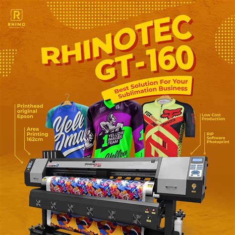 Jual Rhinotec Gt 160 Mesin Printer Sublimasi Large Format Digital