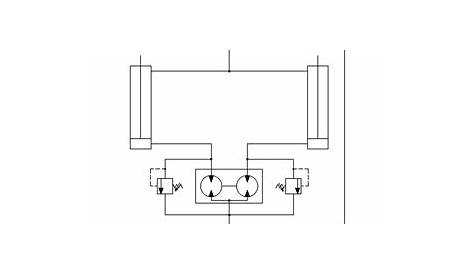 hydraulic flow divider schematic