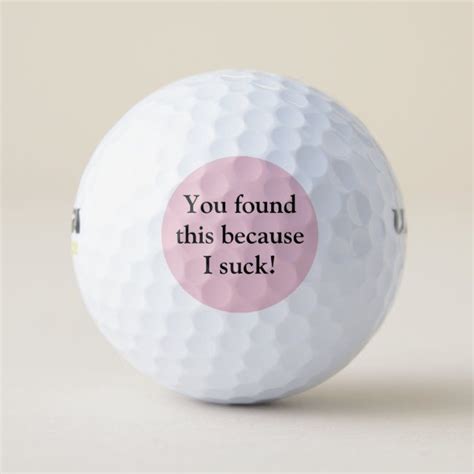 Information and tips on everything golf ball related from the largest recycler of used golf balls in the world. Funny Golf Balls #funny in 2020 | Golf humor, Golf ball, Golf quotes