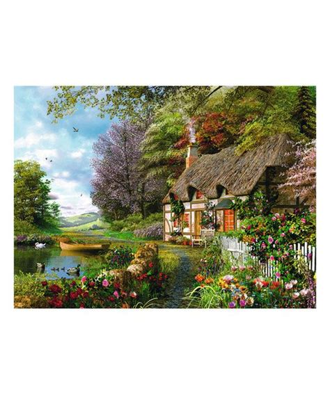 Ravensburger Country Cottage 1500 Piece Puzzle Tablolar Sanat Mozaik
