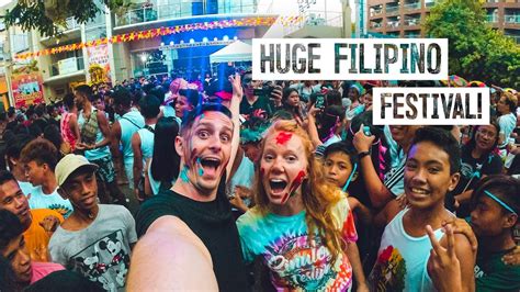 we went to a crazy festival in the philippines sinulog 2020 youtube
