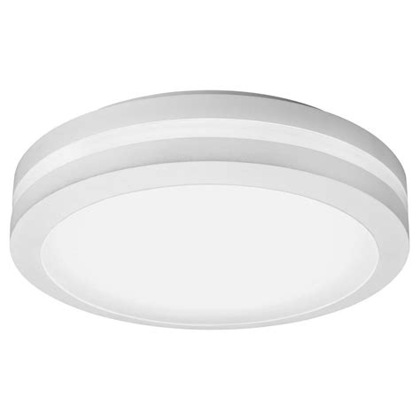 Pendant and hanging outdoor lights add beauty and depth to the facade of your home. White Outdoor Round Ceiling Lamp Fixture, Integrated LED ...