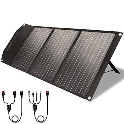 Rockpals Rp081 60w Portable Solar Panel With Parallel Cable Best Energy