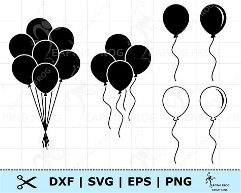 View Balloon Svg File Free Png Free Svg Files Silhouette And Cricut