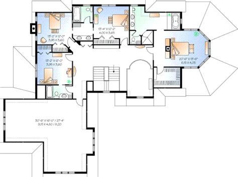 Hampton House Plan 4 Bedrooms 3 Bath 4075 Sq Ft Plan 5 716