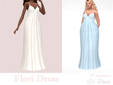 Dissia Flori Dress 47 Swatches Base Game