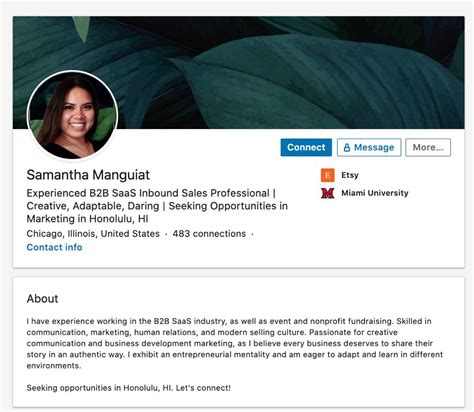 9 Examples Of Great Linkedin Profiles
