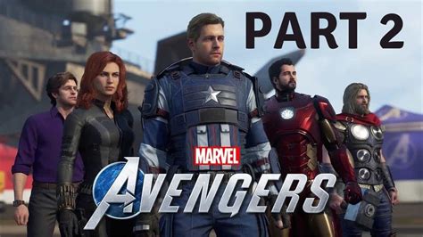 Marvels Avengers Pc Gameplay Walkthrough Part 2 Youtube
