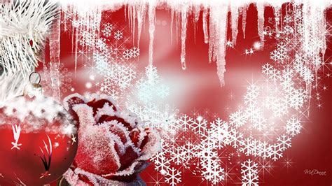 Christmas Icicles Wallpapers Wallpaper Cave