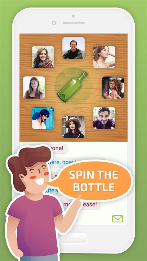 Spin The Bottle Kiss Chat And Flirt Android Gra Apk Comcilizspinthebottle Przez Ciliz Co