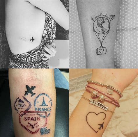 16 Ideias De Tatuagens Para Quem Ama Viajar Garotas Como Você