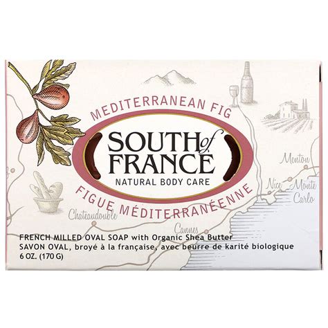South Of France Mediterranean Fig French Milled Soap With Organic