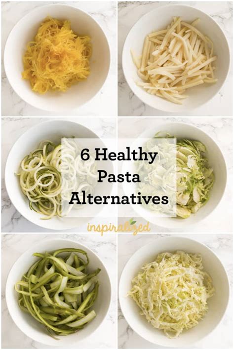 Inspiralized: 6 Healthy Pasta Alternatives