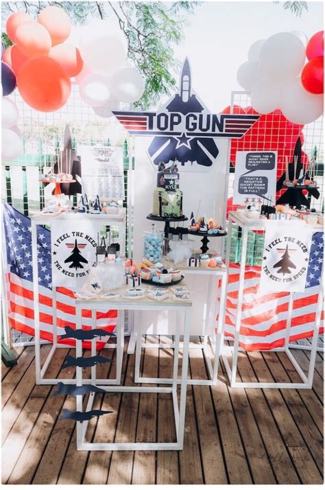 Karas Party Ideas Top Gun Party Karas Party Ideas