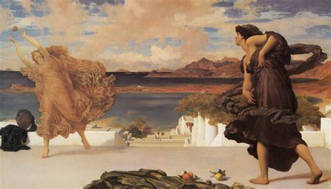 riproduzioni di belle arti le ragazze greche giocare a palla di lord frederic leighton 1830