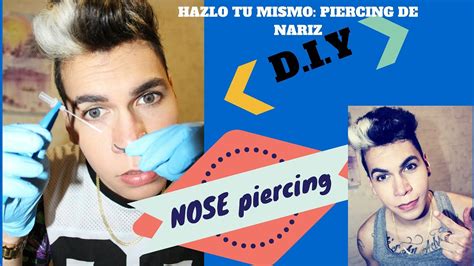 Diy Nose Piercing Aseptic Technique At Home Youtube