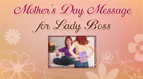 Mothers Day Message For Lady Boss Happy Mothers Day Wishes Boss