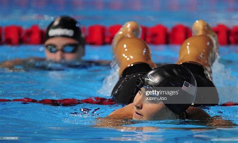 Us Swimmer Elizabeth Pelton Leaves The Swimming Pool After The Nachrichtenfoto Getty Images