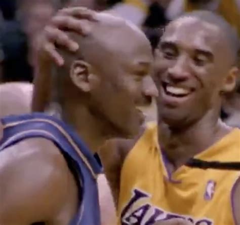 Kobe Bryant Playfully Brawls With Michael Jordan Video POPSUGAR Fitness