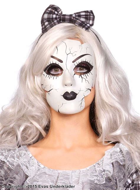 Porcelain Doll Costume Mask
